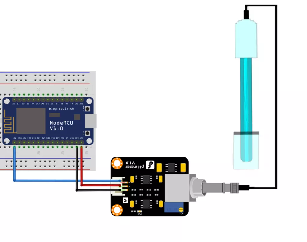 ESP8266 sensore PH